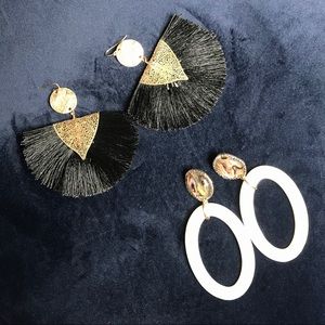 Two Statement Earrings Bundle